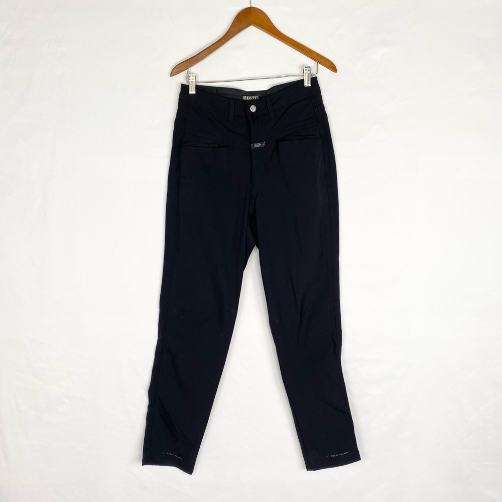 Closed Pedal Pusher Pants Black Size‎ 46